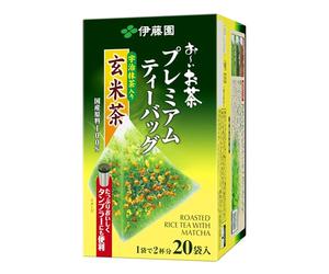 Itoen Premium Tee Bag Genmai Tea 1.8g - 20 peace - Green Tea - (Pack Type)