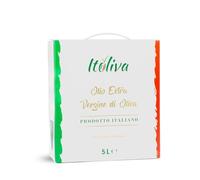 Itoliva - Huile d'Olive Extra Vierge 100% Italienne, extraction à froid, 5 L, Monocultivar Coratina, goût Fruité Intense