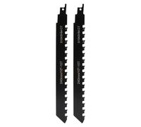Itonash 2 Pcs Lames de Scie Alternatives, Dents en Carbure de Haute Précision avec un Grand Espacement Dentaire pour Couper le Ciment de Fibres de Brique Rouge en Béton Poreux en Béton (10 pouces)