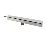 Itonash 304 Outlet de Cascade en Acier Inoxydable, Finition Polie élégante avec Conception D'ouverture Supérieure Large, pour Courtyard Garden Villa Pool Water Curtain (500 mm)