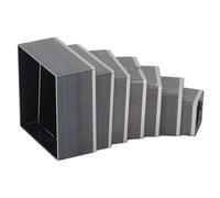 Itonash 7pcs Dies de Coupe en Cuir, en Alliage en Acier carré Manuel de Poinçonnage pour Artisanat Bricolage, avec Surface de Coupe Plate pour Argile en Polymère en Tissu en Cuir