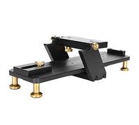 Itonash Ajusteur à Angle Fixe, Luminaire de Meulage en Alliage en Aluminium avec Conception de Rail de Guide Linéaire pour les Outils de Forets de Ciseaux, Coussinets de Pied Non
