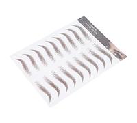 Itonash Autocollant de Sourcils, Facile à Utiliser et Réaliste, 1 à 7 Jours Durables, Plusieurs Styles Disponibles, Respirant, Pas de Colmatage de Pores, avec Autocollant de Sourcils, (Brown-01)