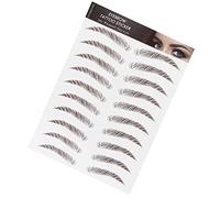 Itonash Autocollant de Sourcils, Facile à Utiliser et Réaliste, 1 à 7 Jours Durables, Plusieurs Styles Disponibles, Respirant, Pas de Colmatage de Pores, avec Autocollant de Sourcils, (Brown-03)