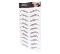 Itonash Autocollant de Sourcils, Facile à Utiliser et Réaliste, 1 à 7 Jours Durables, Plusieurs Styles Disponibles, Respirant, Pas de Colmatage de Pores, avec Autocollant de Sourcils, (Brown-08)
