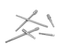 Itonash Barre D'Extension D'entraînement, 6PCS Chrome Vanadium Steel Socket Extension Tie avec une clé à Cliquet Hexarrière, pour les Outils Matériels électriques