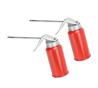 Itonash Bidon de Graissage pour Pistolet Pulvérisateur, Bidons D' pour Pompe à Main en Acier laminé à Froid 200 ML avec Poignée Incurvée Confortable, pour la Lubrification des