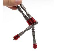 Itonash Bit de Tournevis 8 Pcs, Carbure Magnétique croisé 6,2 Mm de Large S2, avec un Magnétisme Fort