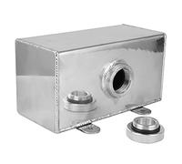 Itonash Bouteille de Lave-Glace en Aluminium 2L, Réservoir de Pulvérisation de Refroidisseur Intermédiaire Poli, Pièces Universelles de Voiture