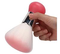 Itonash Brosse à Cheveux Cassée, Outil de Nettoyage de Rasage de Coupe de Cheveux Professionnel avec Poignée Antidérapante et Poils Doux en Nylon, pour Salon de Coiffure et Salon de (Rose)