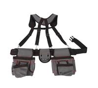 Itonash Ceinture D'outils Professionnels, Organisateur de Construction Robuste avec 12 Poches et Porte-marteaux, pour Un Travailleur de la Construction de Charpentier électricien
