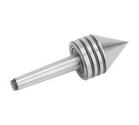 Itonash Centre Vivant à 60 Degrés, Outil de MT1 à Grande Vitesse avec Roulement à Billes pour CNC, Travail du Bois, Longueur de 130 Mm de 45 Mm de Diamètre