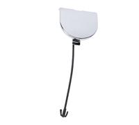 Itonash Couvre-oeil de Crochet de Remorquage de Pare-Chocs Arrière, Capuchon D'oeil de Remorquage chromé Résistant aux Chocs pour Véhicule