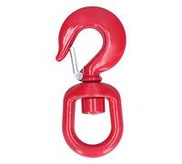 Itonash Crochet de Grue de 7 Tonnes, Accessoires de Palan de Levage Rotatif en Acier allié, Force de Rupture de 28 Tonnes, avec une Conception à Grande Ouverture pour le Transport