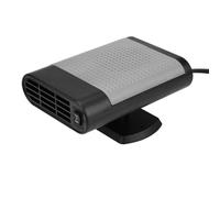 Itonash Débarneur de Ventilateur de Chauffage de Voiture, Radiateur de Vitres électriques Portable avec Séchoir de Chauffage pour SUV de Camion de Voiture, Décocheur de Voiture 12V (Gris noir)