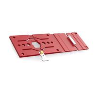 Itonash Guide carré de Scie sur Piste, Guide D'angle Droit en Alliage en Alliage en Aluminium de 340 Mm pour le Travail du Bois avec des Barres de Serrage Rapides et un Dispositif