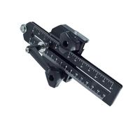 Itonash Guide de Scie à Table Gabarit, Outil de Coupe Mince en Alliage en Alliage en Aluminium avec Curseur et Boulon T pour 3/8 X 3/4 Pouces Tlage T, 2 5/8 à 8 1/2 Pouce