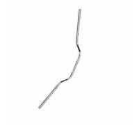 Itonash Guidon de Moto de 22 Mm, en Acier de qualité Supérieure traité CNC Noir ou chromé, avec Trous Pré-percés pour le Câblage de Commande, Ajustement Universel pour la Plupart des Vélos