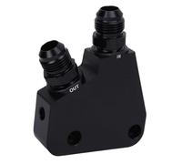 Itonash Kit D'adaptateur de Refroidissement D'huile, Alliage en Aluminium Un Port fileté pour LS1 LS2 LS3 LS6 LS7 LS9 LSX GEN IV Moteurs 2005-2019, avec une Installation Facile pour les