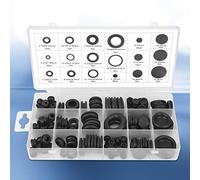 Itonash Kit D'assortiment D'œillets en Caoutchouc, Ensemble de Joints de Rondelle de Joint de Fil électrique Flexible et Durable pour Fusible Automobile, avec étui de Rangement en