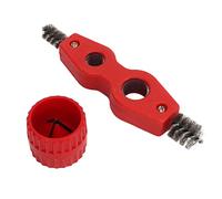 Itonash Kit de Réhabillement de Tuyaux en Cuivre, Poignée épaisse Durable avec Brosse de Nettoyage et Lame Déburrente, pour L'installation de Tuyaux Nettoyage de la Peinture de