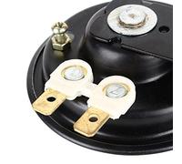 Itonash Klaxon de Véhicule 105 DB, 12 V, Super Puissant, pour Scooter, Cyclomoteur, Moto Tout-terrain, VTT, 65 Mm A24, Anti-bruit, Diamètre 2,6 Pouces, Universel, Installation Facile