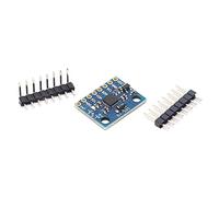 Itonash Module MPU-6050, Accéléromètre Gyroscope 3 Axes 6DOF GY-521 PCB avec Convertisseur AD 16 Bits Espacement des Broches de 2,54 Mm pour,