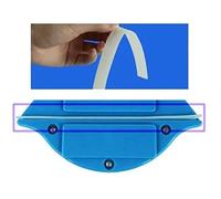 Itonash Nettoyer de Fenêtres Magnétiques, Essuie-Glace en Verre de Forme de à Face avec Un Coussin Super Absorbant et Un Nettoyant en Silicone, pour Les Portes Coulissantes