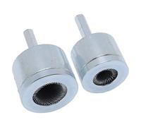 Itonash Nettoyer de Tuyaux en Cuivre, 1/2 et 3/4 Pouces Brosse de Forage en Acier en Alliage en Alliage pour le Plombier et à Usage Industriel, avec Tige Hexagonale Remplaçable pour un