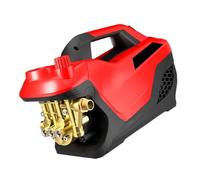 Itonash Nettoyeur électrique électrique, Régulation de Pression Continue Portable 0 à 4 MPa avec Manomètre Visuel HD, pour Nettoyer Les Sols, Fenêtres, Véhicules, Climatiseurs, Toits (Prise UE 220V)