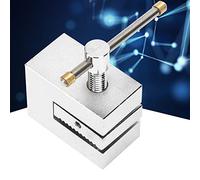 Itonash Pince Droite à une Dent, Fixation de Force de Traction en Acier Inoxydable avec Taille D'ouverture de 4 Mm, pour Testeur de Traction, Test Destructif, Câbles en Caoutchouc,