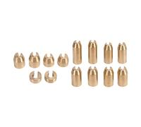 Itonash Poids D'équilibrage de la Parole de Roue Universelle, de Conception Précise de la Roue en Laiton des Contrepoids pour, Super Moto Dual Sport, Facile à (14pcs)
