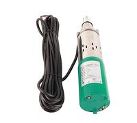 Itonash Pompe de Puits Submersible Solaire, Vis Brossée en Acier Inoxydable High Lift 30m DC12V 220W, avec Moteur en Cuivre et Joint en Caoutchouc PTFE, pour L'irrigation Agricole