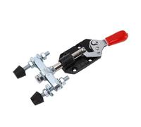 Itonash Push Pull à Bascule Pince, Pince à Libération Rapide à Double Tête avec Base de Bride pour Panneaux de Circuits Imprimés en Métal, capacité de Maintien de 20 Mm 90 Kg
