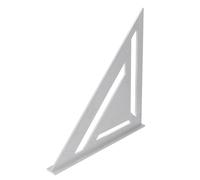 Itonash Rafter Square, en Aluminium en Alliage de Charpentier carré 30 Cm avec échelle de Gravure et Table de Conversion Unitaire, pour les Projets de Travail du Bois et les Besoins de