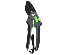 Itonash Sécateur, Ciseaux de Jardinage SK5 en Acier Inoxydable avec Poignée Ergonomique et Verrouillage Professionnel, pour la Coupe des Branches de Fleurs D'arbustes D'arbres dans les (Noir)
