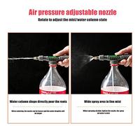 Itonash Sprinkler Réglable avec Buse de Pulvérisation de Bouteille de Boisson Portable, Effets D'automatisation Faciles, Légers et Pratique, pour Les Pépinières de Jardins