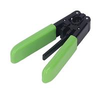 Itonash Strippe à Fibre Optique, Mâchoire en Acier en Alliage avec Poignée en PVC pour 1/2 Fibre Noyau, 0,25 Mm 0,9 Mm de Diamètre Enduit, Lame Circulaire Droite pour Décapage de Coupe