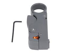 Itonash Strippe de Câble Coaxial, Outil de Pelage Rotatif Manuel pour RG58 59 Câbles 3V2V 4C 5C avec Profondeur de Lame Réglable, clé à clé Hexagonale et Conception de la Poignée de