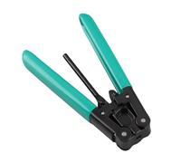 Itonash Stripper à Câble Optique, Piqûre de Décapage de Fil Portable avec échelle et Poignée Non Glissante, pour FTTH 3,1x2,0 Mm Câble en Cuir 125 μm de Diamètre de Fibre