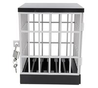 Itonash Téléphone Prison Lock Box, Encouragement de Conversation en Face à Face, Stockage sécurisé des Appareils, Prison en Plastique pour Le Temps de la Famille en Classe (Gris Noir)