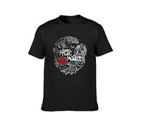 ItoNc Artic Monkeys Poster Mens Black T-Shirt XL