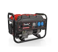 iTools Groupe électrogène 2.5KVA 2500W Max Moteur 4Temps Essence Autonomie 13h 6.5 CV 196 cm³ Protection AVR VITO