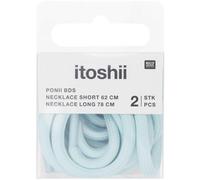 Itoshii Pack 2 Cordons 2 Tailles Bleu