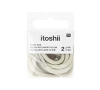 Itoshii pack 2 cordons 2 tailles gris