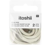 Itoshii Pack 2 Cordons 2 Tailles Gris