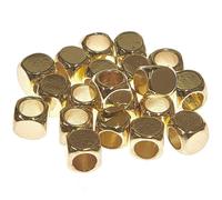 Rico Design Itoshii pack 20 perles Ponii cube dore