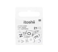 Itoshii Pack 21 Perles Ponii Love Peace Happiness Joy