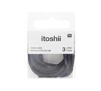 Itoshii Pack 3 Cordons 28cm Noir