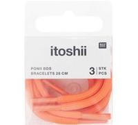 Itoshii Pack 3 Cordons 28cm Orange Fluo